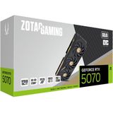 Zotac Gaming - GeForce RTX 5070 SOLID OC - Videokaart - 12GB - GDDR7 - PCIe 5.0