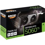 INNO3D - GeForce RTX 5060 Ti TWIN X2 - Videokaart - 16GB - GDDR7 - PCIe 5.0