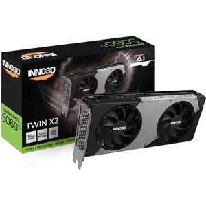 INNO3D - GeForce RTX 5060 Ti TWIN X2 - Videokaart - 16GB - GDDR7 - PCIe 5.0