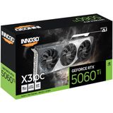 INNO3D - GeForce RTX 5060 Ti X3 OC - Videokaart - 16GB - GDDR7 - PCIe 5.0 - 1x HDMI 2.1b - 3x DisplayPort 2.1a