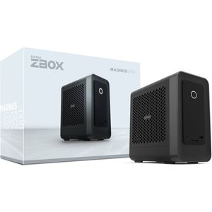 Zotac ZBOX Magnus One EU275070C (1000 GB, 2 GB, Intel Core Ultra 7 265, GeForce RTX 5070), PC, Zwart
