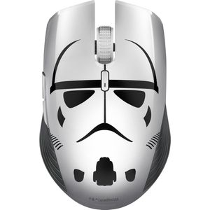 Razer Atheris Stormtrooper Edition - Kabellose Gaming und Office Maus (280 Stunden Batterie-Laufzeit für wireless Arbeiten, optischer Sensor, Adaptive Frequenz-Technologie, duale Verbindung)