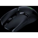 Razer Viper Ultimate draadloze gaming muis met een gewicht van slechts 74 g voor pc / Mac, ultralicht, tweehandig, Speedflex kabel, focus optische sensor, Chroma RGB-verlichting, zwart