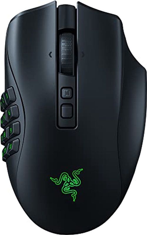 Razer - Naga V2 Pro - Draadloze Gamingmuis - Zwart - Optische Sensor Focus Pro 30K