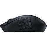 Razer - Naga V2 HyperSpeed - Draadloze MMO Gaming Muis - Zwart - 19 Programeerbare Knoppen
