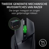 Razer - Basilisk V3 X HyperSpeed - Draadloze Gaming Muis - Ergonomisch - Zwart
