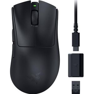 Razer DeathAdder V3 Hyperspeed Gaming Muis - Optisch - Draadloos - Ergonomisch - 26.000 DPI - Zwart