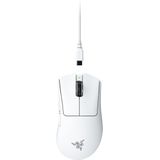 Razer - DeathAdder V4 Pro - Draadloze Gaming Muis - Wit - Ultralicht 56 g - 45.000 DPI