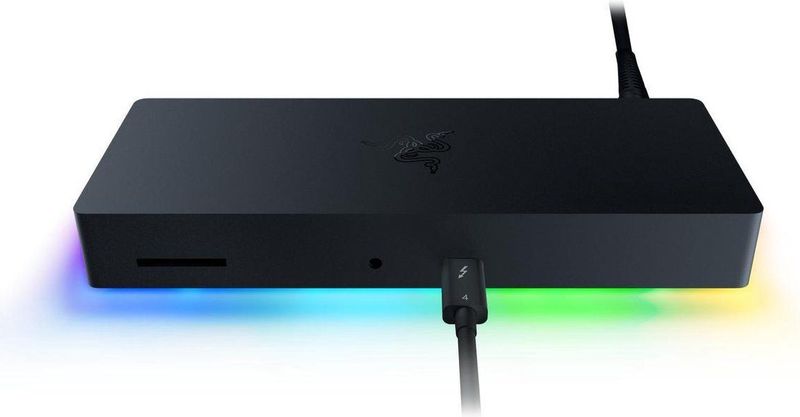 Razer Dockingstation - 4x Thunderbolt, Audio, SD-kaartlezer & 3x USB - Chroma