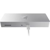 Razer - Thunderbolt 4 Dock - Hub - Wit - 10 Poorten - RGB-Verlichting