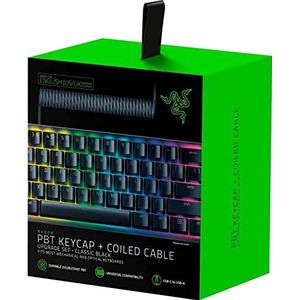 Razer - PBT Toetsenbord Upgradepakket - Zwart - 120 Doubleshot Toetsen