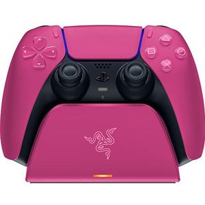 Razer Snellaadstandaard voor PlayStation 5 (PS5), Accessoires voor spelcomputers, Roze