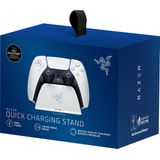Razer - Oplaadstation PS5 Controller Standaard - Snel Laden - Wit