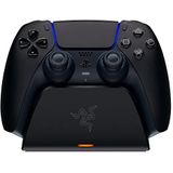 Razer Universele snellaadstandaard - voor PlayStation 5 DualSense Controller (Quick Charge, gebogen wiegontwerp, aangedreven door USB, eenhandige navigatie) Midnight Black