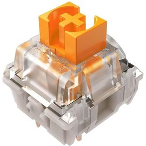 Razer Mechanical Switches Pack - Yellow Linear Switch ((3e generatie, transparante schakelaarbehuizing met led-lens, tot 100 miljoen toetsaanslagen, veelzijdige 3-polige stekkers)