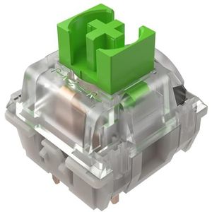 Razer Green Switch-Set - 36 Stück, Muis + Toetsenbord Accessoires, Groen, Transparant