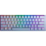 Razer Huntsman Mini - Gaming Toetsenbord - Purple Switch - RGB - Qwerty - Wit
