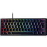 Razer Huntsman Mini FR Azerty Gaming Toetsenbord - Purple Switch - Zwart