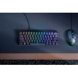Razer Huntsman Mini Tastatur Gaming Draadloos Mechanisch Toetsenbord Transparant German QWERTY
