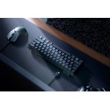 Razer Huntsman Mini Tastatur Gaming Draadloos Mechanisch Toetsenbord Transparant German QWERTY