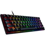 Razer Huntsman Mini (Red Switch) - Kompakte 60% Gaming Tastatur (Lineare Optisch-Mechanische Switches, Doubleshot PBT-Tastenkappen, Abnehmbares USB-C Kabel) QWERTZ DE-Layout | Schwarz