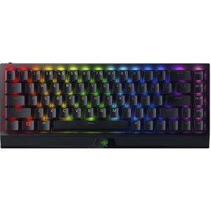 Razer BlackWidow V3 Mini HyperSpeed Qwerty Gaming Toetsenbord - Gele Switch - Zwart