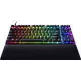 Razer Huntsman V2 TKL Optisch Qwerty Gaming Toetsenbord - Purple Switch - Zwart