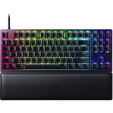 Razer Huntsman V2 TKL Optisch Qwerty Gaming Toetsenbord - Purple Switch - Zwart