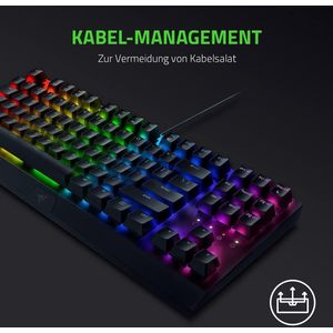 Razer BlackWidow V3 ROBLOX Edition Gaming-toetsenbord met mechanische schakelaars (actief en klik, ABS-toetsen, mediatoetsen, RGB-verlichting Chroma) US lay-out, zwart