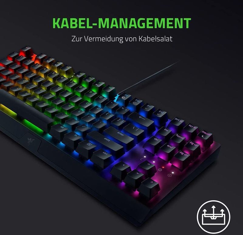 Razer - BlackWidow V3 Tenkeyless - Mechanisch Gamingtoetsenbord - Groen