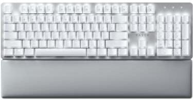 Razer Pro Type Ultra - Draadloze Toetsenbord - Ergonomisch - LED - Bluetooth/2,4Ghz - QWERTY - Wit