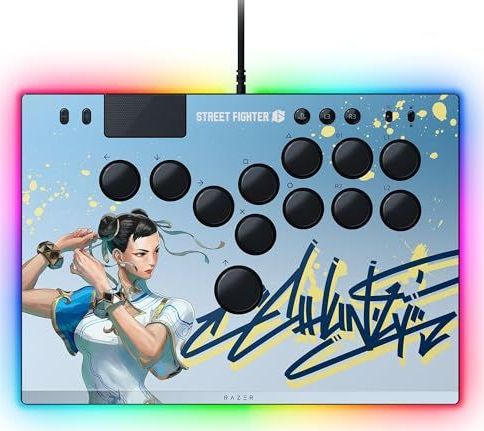 Razer Kitsune - Optische Arcadecontroller - Voor PS5 en PC - Chun-Li Ed.