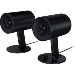 Razer - Nommo - 2.0 Gaming Luidsprekers - Zwart - Geweven Glasvezel Drivers