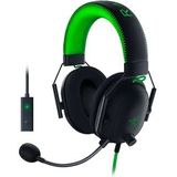 Razer BlackShark V2: USB-hoofdtelefoon voor geluid, gaming-koptelefoon, 50 mm, noise reduction, (voor pc, Mac, PS4, Xbox One en Switch), zwart