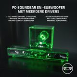 Razer - Leviathan V2 - Soundbar - Zwart - Bluetooth 5.2 - RGB