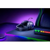 Razer Kraken V3 X USB - Kabelgebundenes USB-Gaming-Headset (Ultra leicht mit 285g, Triforce 40mm Treiber, HyperClear Kardioiden-Mikrofon, 7.1 Surround Sound, Chroma RGB) Schwarz