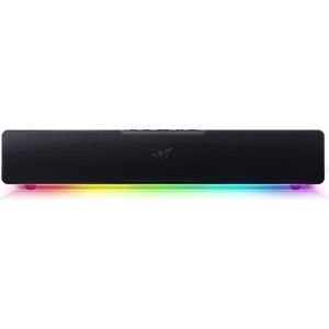 Razer Leviathan V2 X - Gaming Soundbar voor pc (met breedbandluidsprekers, compact desktopformaat, stroomvoorziening en audio-overdracht via USB Type-C, Bluetooth 5.0) zwart