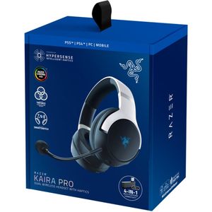 Razer - Kaira Pro - Gaming Headset - Draadloos - Zwart - Traagschuim Oorkussens