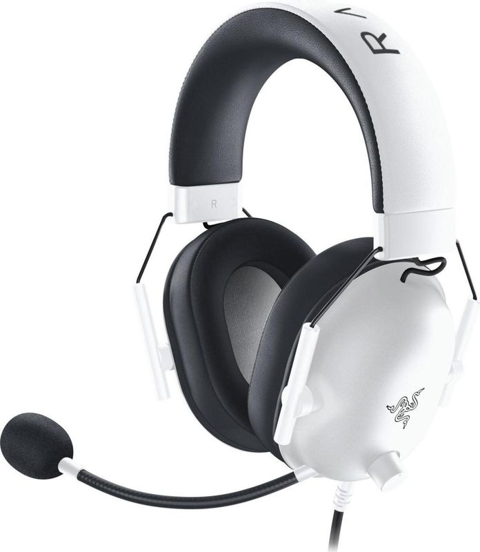 Razer - Blackshark V2 X - Gaming-headset - Wit - Bedraad - E-sportheadset