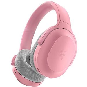 RAZER Barracuda Over Ear headset Gamen Kabel, Bluetooth, Radiografisch Stereo Kwarts, Pink Volumeregeling, Microfoon uitschakelbaar (mute)