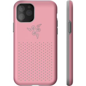 Razer Arctech Pro Quartz THS Edition - voor Apple iPhone 11 Pro (beschermhoes met Thermaphene Performance technologie, gecertificeerde bescherming bij vallen, verbeterde smartphone-koeling) roze, roze