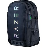 Razer Rogue V3 Rugzak (15,6 inch) – compacte reisrugzak (laptopvak tot 15 inch, slijtvast, buitenhoes van polyester) zwart/chroom