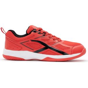 Hundred xoom Badminton shoe,sizeUK5,red/black