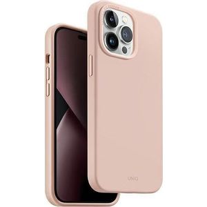 Uniq etui Lino iPhone 14 Pro 6.1" różowy/roze blush (iPhone 14 Pro), Smartphonehoes, Roze