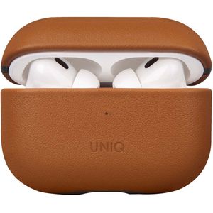 Uniq - Terra - Echt Lederen Case - Toffee Brown - Voor Apple AirPods Pro 2