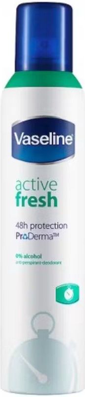 Vaseline - Active Fresh - Antiperspirant - 250 ml - Deospray