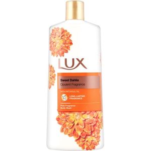 Lux Sweet Dahlia Body Wash with Patchouli Oil 600 ml - Voordeelverpakking Douchegel Zoete Dahlia met Patchouli olie - Bodywash - Shower gel