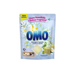 Omo Wascapsules Marseille 42 stuks