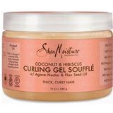 Shea Moisture - Curling Gel Soufflé - Transparant - Kokosnootolie - 340g