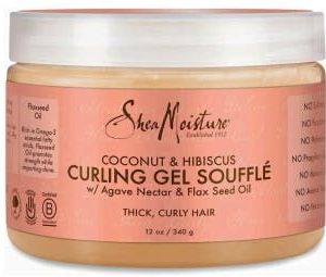 Shea Moisture - Curling Gel Soufflé - Transparant - Kokosnootolie - 340g